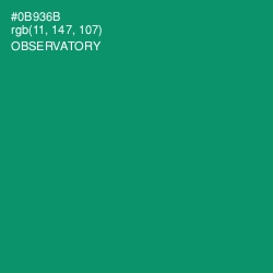 #0B936B - Observatory Color Image