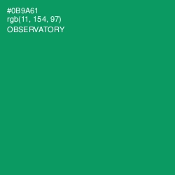 #0B9A61 - Observatory Color Image