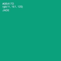 #0BA17D - Jade Color Image