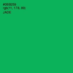 #0BB259 - Jade Color Image