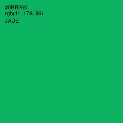 #0BB260 - Jade Color Image