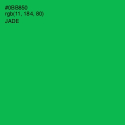 #0BB850 - Jade Color Image