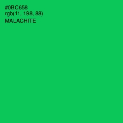 #0BC658 - Malachite Color Image