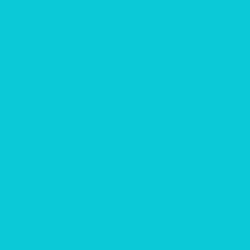 #0BCAD5 - Robin's Egg Blue Color Image