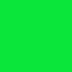 #0BE73A - Green Color Image