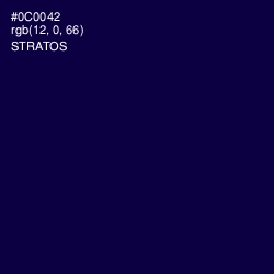#0C0042 - Stratos Color Image
