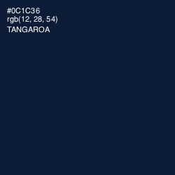 #0C1C36 - Tangaroa Color Image