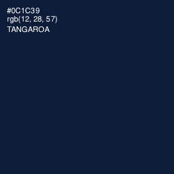 #0C1C39 - Tangaroa Color Image