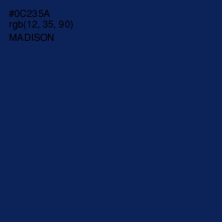 #0C235A - Madison Color Image