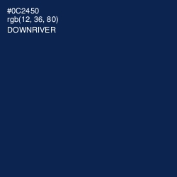 #0C2450 - Downriver Color Image