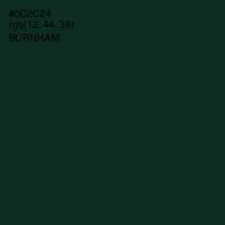 #0C2C24 - Burnham Color Image