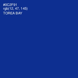 #0C2F91 - Torea Bay Color Image