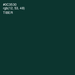 #0C3530 - Tiber Color Image