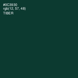 #0C3930 - Tiber Color Image