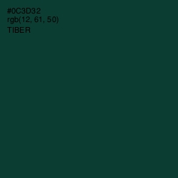 #0C3D32 - Tiber Color Image