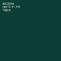 #0C3D36 - Tiber Color Image