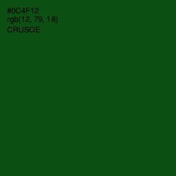 #0C4F12 - Crusoe Color Image