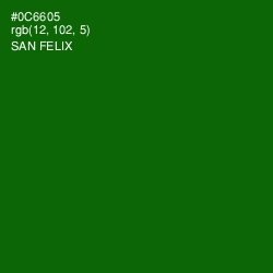 #0C6605 - San Felix Color Image