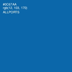 #0C67AA - Allports Color Image