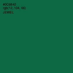 #0C6842 - Jewel Color Image