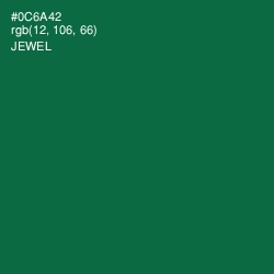 #0C6A42 - Jewel Color Image