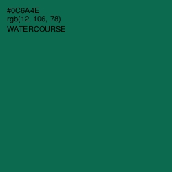 #0C6A4E - Watercourse Color Image