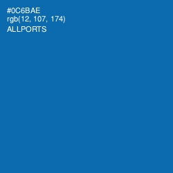 #0C6BAE - Allports Color Image