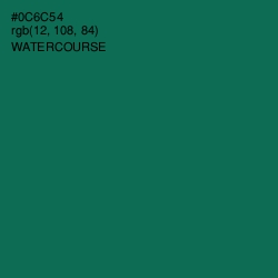 #0C6C54 - Watercourse Color Image