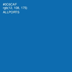#0C6CAF - Allports Color Image