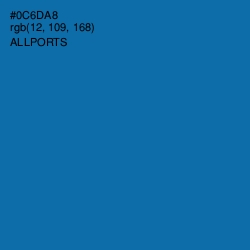 #0C6DA8 - Allports Color Image