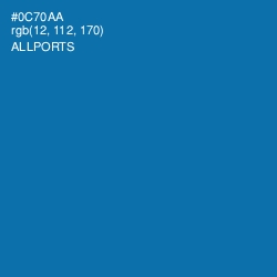 #0C70AA - Allports Color Image