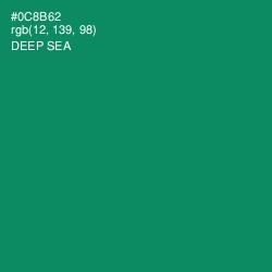 #0C8B62 - Deep Sea Color Image