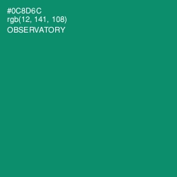 #0C8D6C - Observatory Color Image
