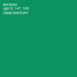 #0C9364 - Observatory Color Image