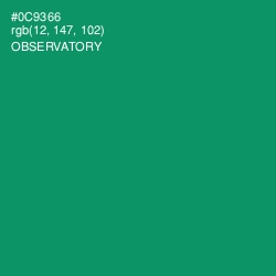 #0C9366 - Observatory Color Image