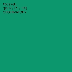 #0C976D - Observatory Color Image