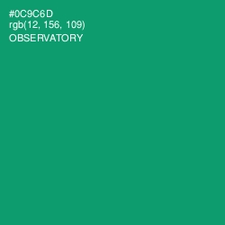 #0C9C6D - Observatory Color Image