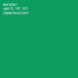 #0C9D61 - Observatory Color Image