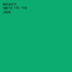 #0CAC71 - Jade Color Image