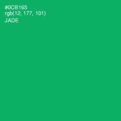 #0CB165 - Jade Color Image