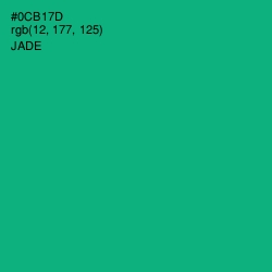 #0CB17D - Jade Color Image