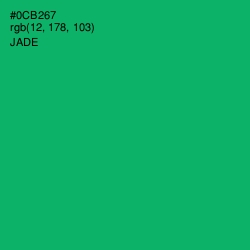 #0CB267 - Jade Color Image