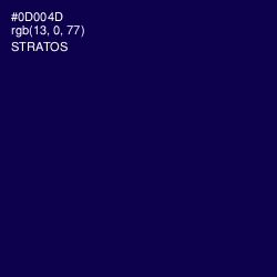 #0D004D - Stratos Color Image