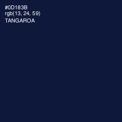 #0D183B - Tangaroa Color Image