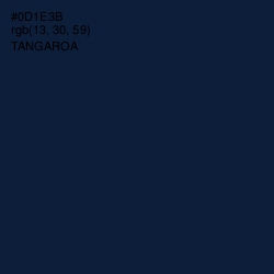 #0D1E3B - Tangaroa Color Image