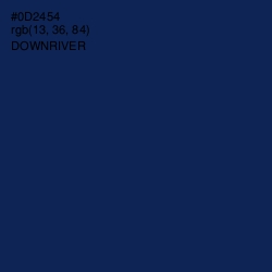 #0D2454 - Downriver Color Image