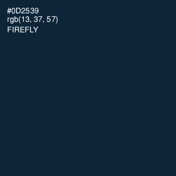 #0D2539 - Firefly Color Image