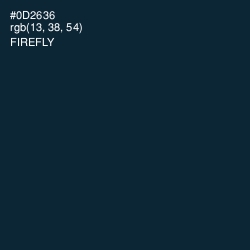 #0D2636 - Firefly Color Image