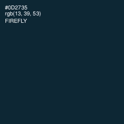 #0D2735 - Firefly Color Image