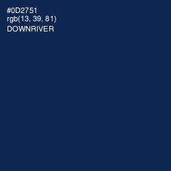 #0D2751 - Downriver Color Image